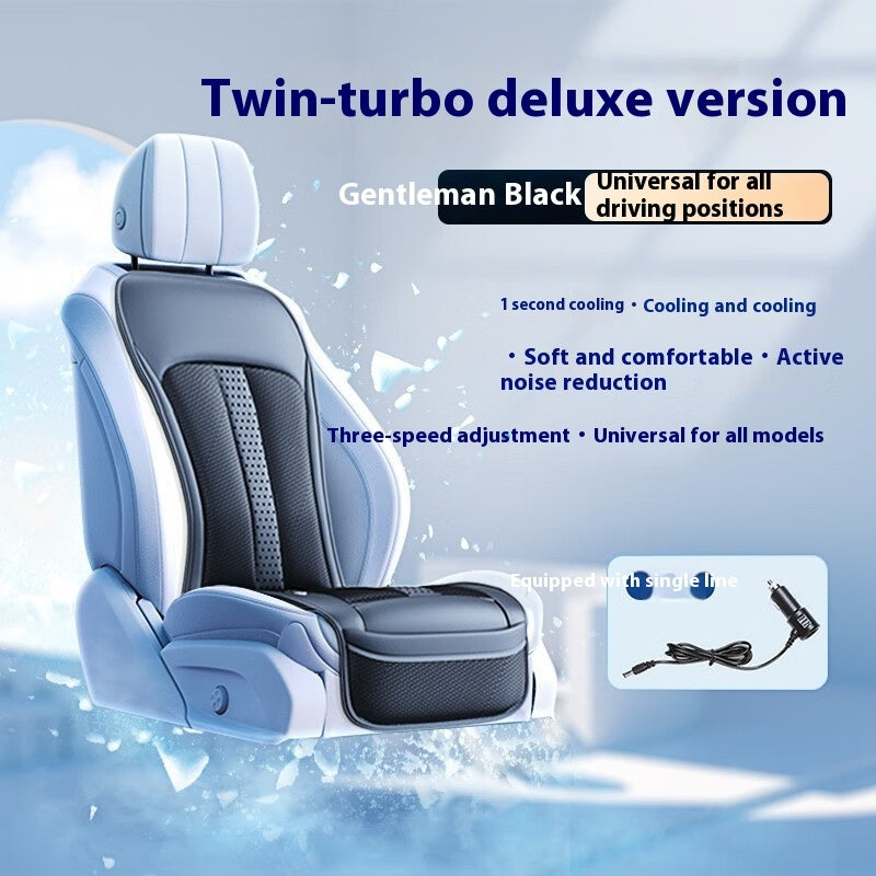 Car Refrigeration Cushion Waist Support Ventilation Cushion Summer Smart Backrest Cool Cushion Universal