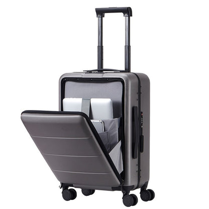 Front Opening Luggage Compartment Universal Wheel Business Side Opening