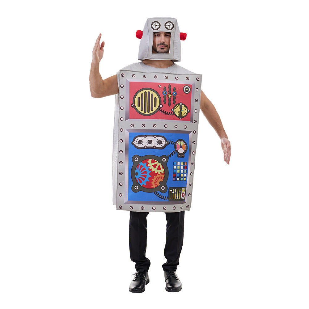 Costume de robot éponge amusant pour Halloween