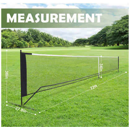 Fashion Portable Outdoor Removable Tennis Net