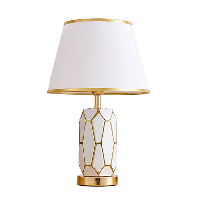 Touch American Ceramic Table Lamp In Bedroom