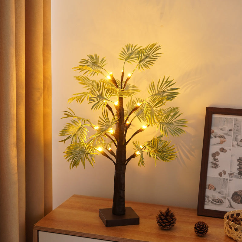 Diseño de escena de evento de fiesta navideña para el hogar Árbol luminoso Luz decorativa