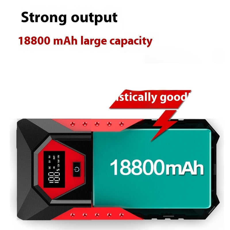 Source d'alimentation de démarrage d'urgence pour Automobile, batterie externe Mobile 12V, batterie de voiture de grande capacité