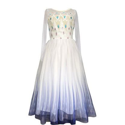 Robe Elsa pour Halloween