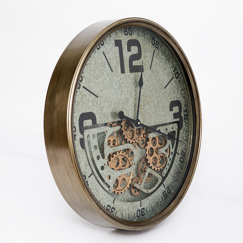 Creative Metal Gear Wall Clock