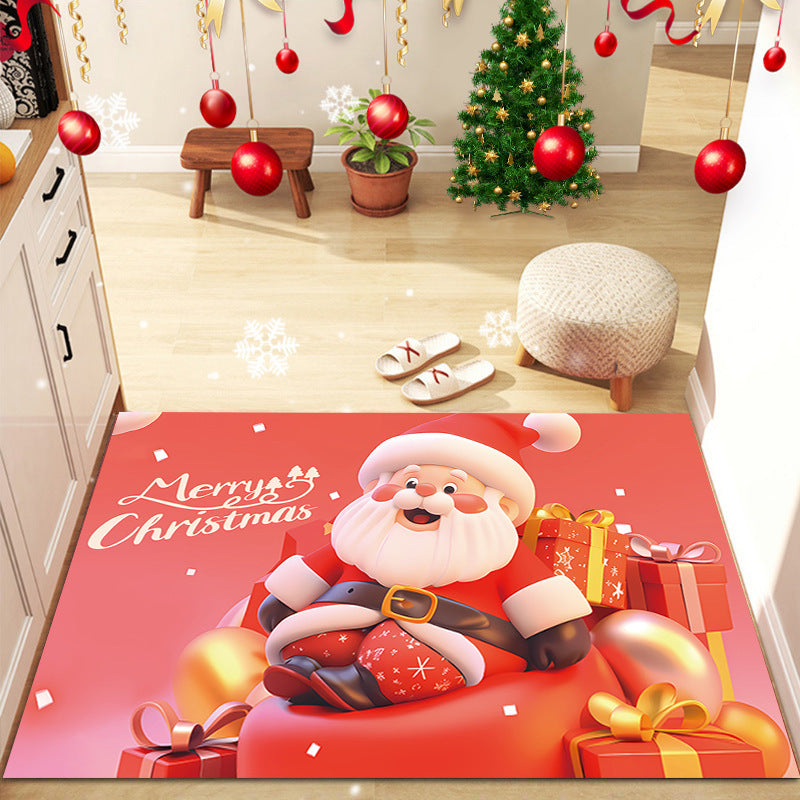 Christmas Home Decorative Bay Window Bedside Carpet