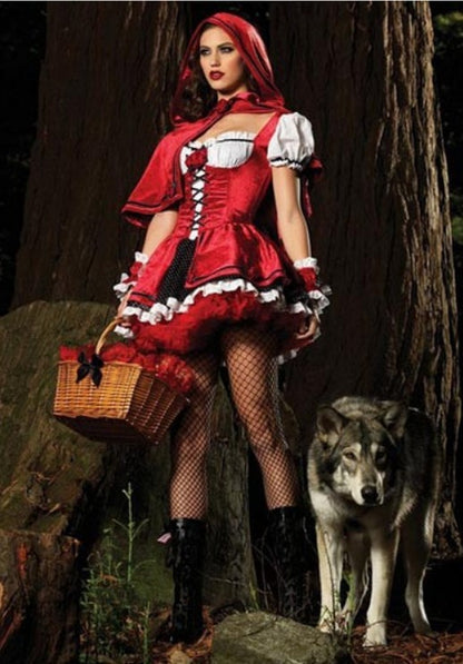 Déguisement d'Halloween du Petit Chaperon Rouge