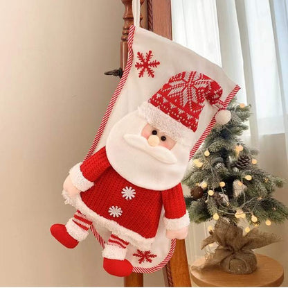 Christmas Decorations Creative Cute Old Man Hanging Bag