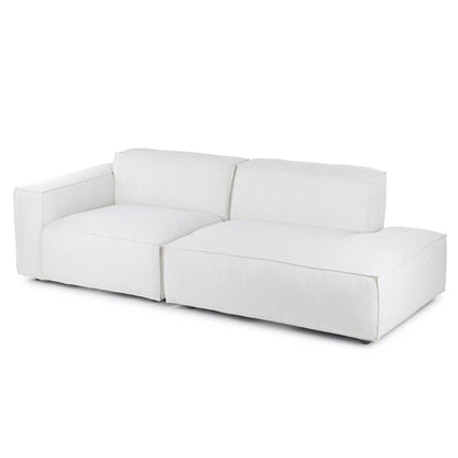 Tofu Piece Fabric Sofa Combination Modern