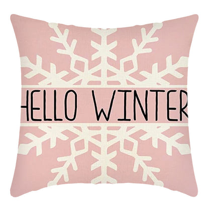 Home Decoration Printing Christmas Pillow Cover