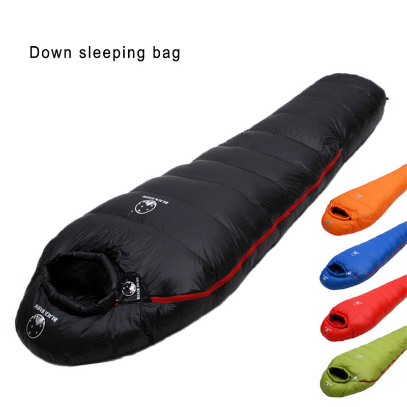 Mummy Goose Down Cold-resistant Area Sleeping Bag