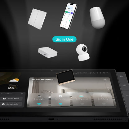 Pantalla de control central del host de Smart Home Gateway de 10 pulgadas
