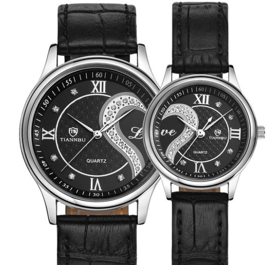 Ceinture couple montre couple montre paire