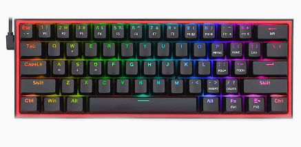 Clavier mécanique Red Dragon, axe d'échange à chaud, trois modes RVB