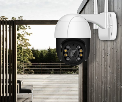 Machine à balles de caméra de surveillance WiFi sans fil