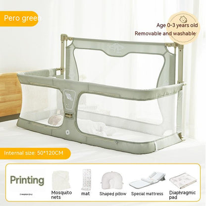 Newborn Multifunctional Small Bed Portable Protective Grating