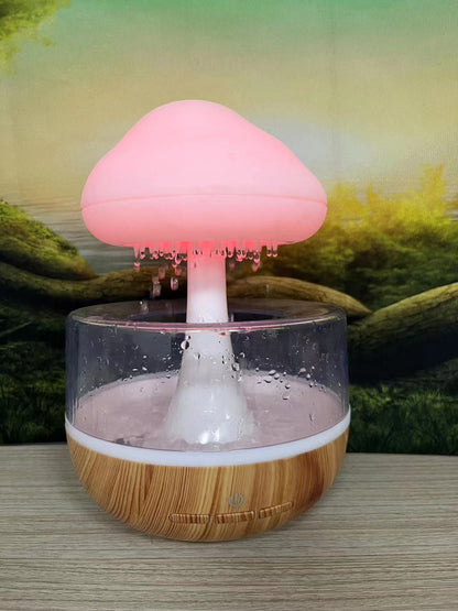 2023 New Design Raining Cloud Humidifier 400 ML Colorful Cloud Humidifier With Water Drop For Christmas Gift