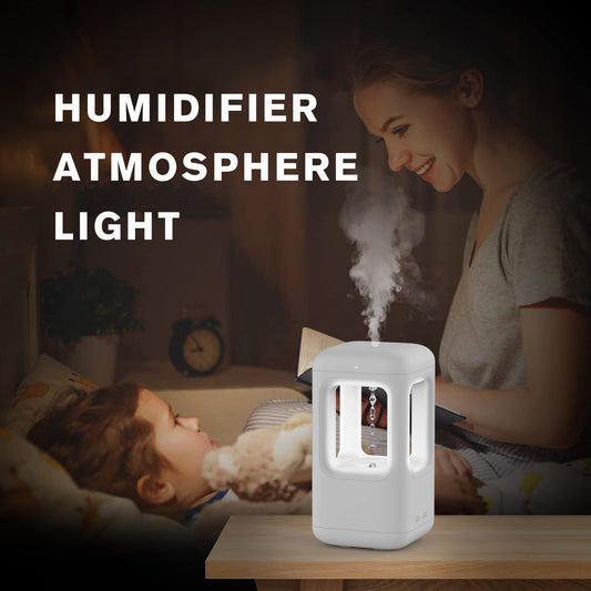 Nuevo Humidificador de aire para el hogar, dormitorio silencioso, humidificador de gota de agua