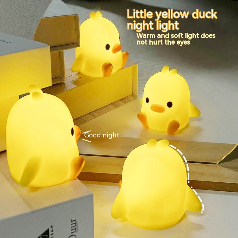 Petit canard jaune petite lampe de nuit lampe de chevet débranché lampe de table lumière d'ambiance