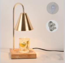 Lampe à cire fondante d'aromathérapie, bougie chandelier à huile essentielle