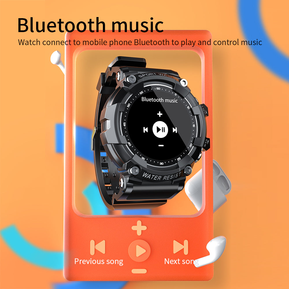 Reloj deportivo Bluetooth inteligente resistente al agua IP67