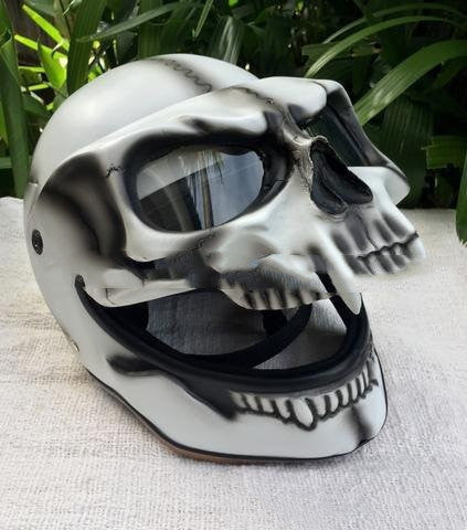 Masque de casque de tête de mort d'Halloween européen et américain