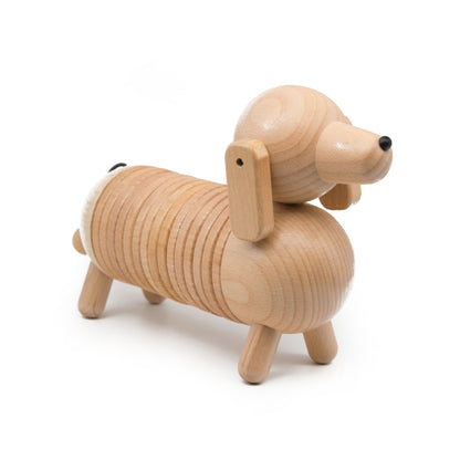 Wooden Toy Assembly Piecing And Inserting Animal Ornaments