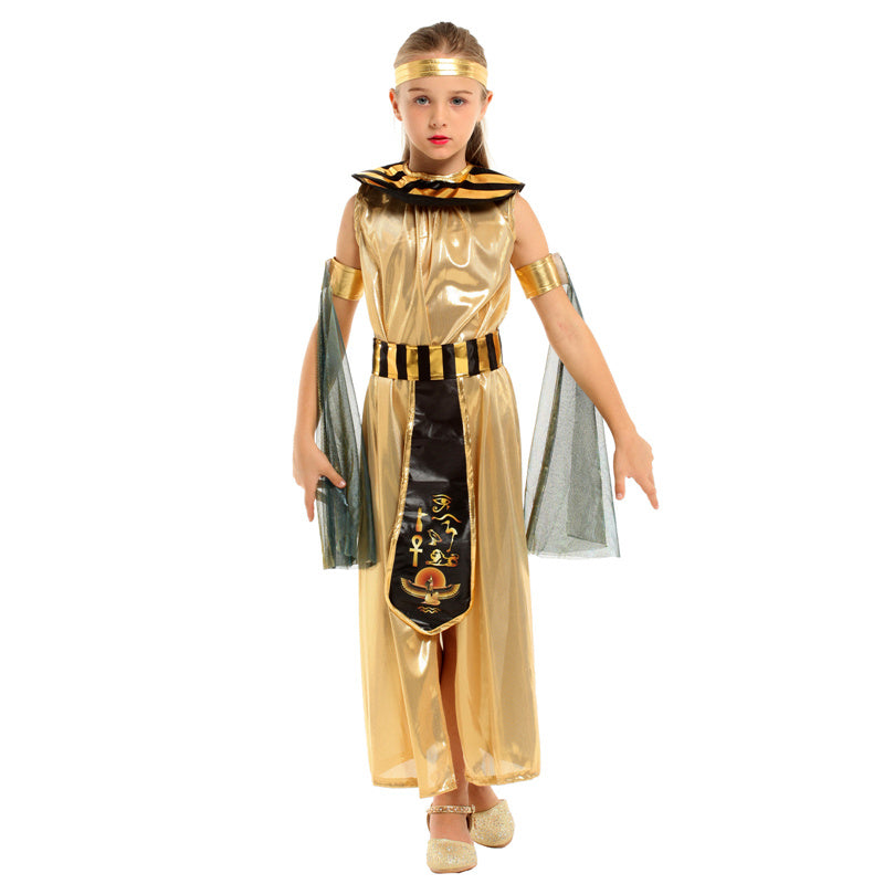 Disfraz de cosplay de Halloween, disfraces de Cleopatra, disfraces de princesa reina india