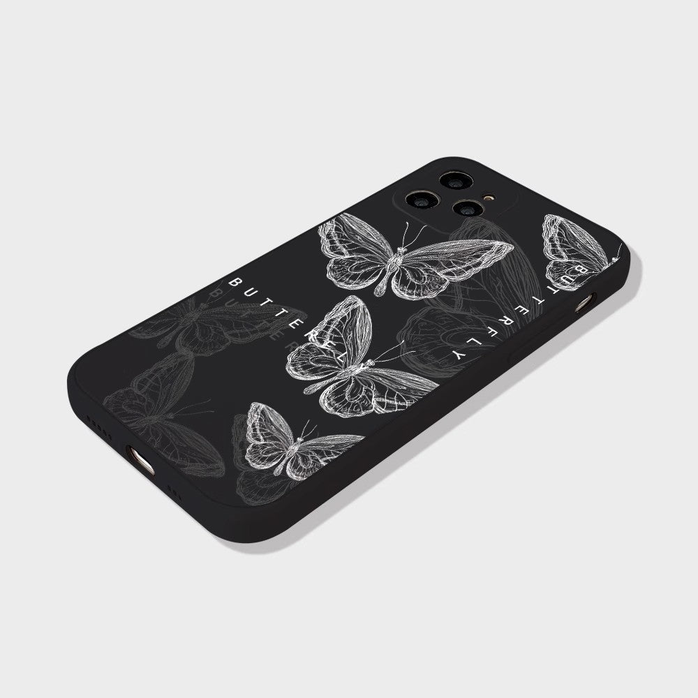 Funda Para Teléfono Mariposa Fría Simple