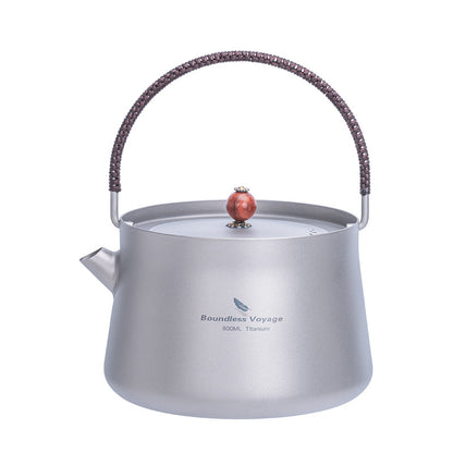 Outdoor Camping Travel Portable Kettle For Tea Making