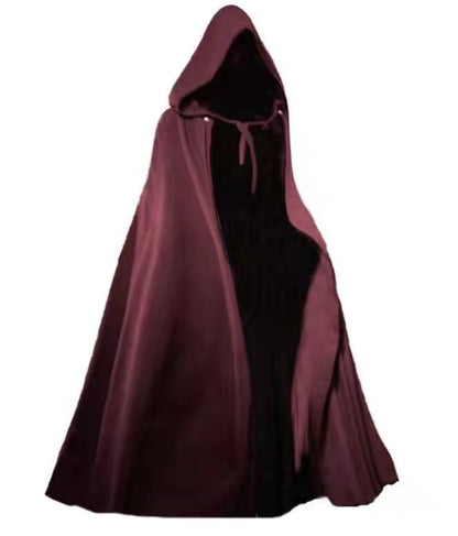 Halloween Cloak Cloak Men's Loose Casual Hooded Jacket