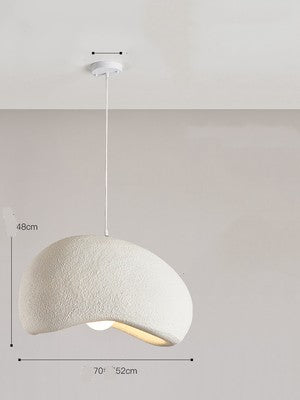 Cloud Chandelier With Micro Cement Cream French Bar Island Restaurant