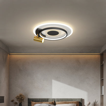 Nordic Led Rectangular Ceiling Lamp Atmosphere