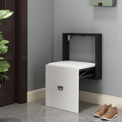 Folding Shoe Changing Stool Wall-mounted Household Wall