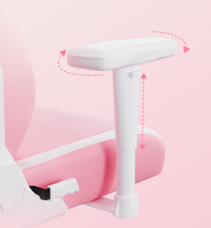 Silla de computadora rosa para el hogar