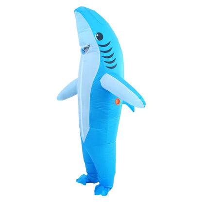 Cartoon Animal Dress Up Performance Wear Halloween Shark Inflatable Clothing