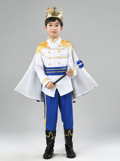 Prince Costume Children's Halloween King Cosplay Dress Up