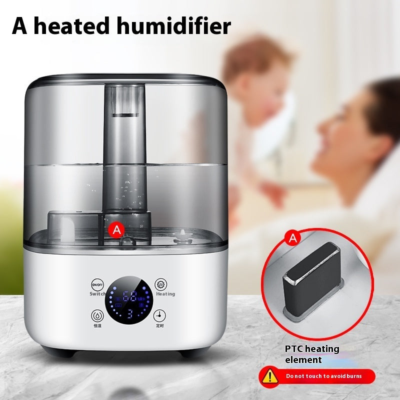 Nuevo humidificador para el hogar con calefacción de 5 litros