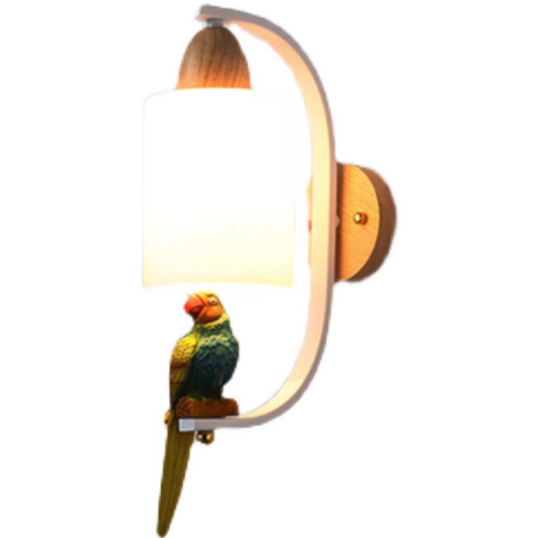 Lampe de chevet en bois massif, minimaliste et créative, luminaire décoratif d'intérieur, idéal pour un salon, un mur, des escaliers ou une allée