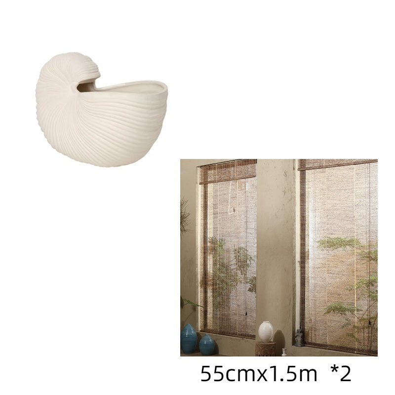 Conch Simple Vase Flower Modern TV Decoration Nordic Minimalist Style Home Decoration