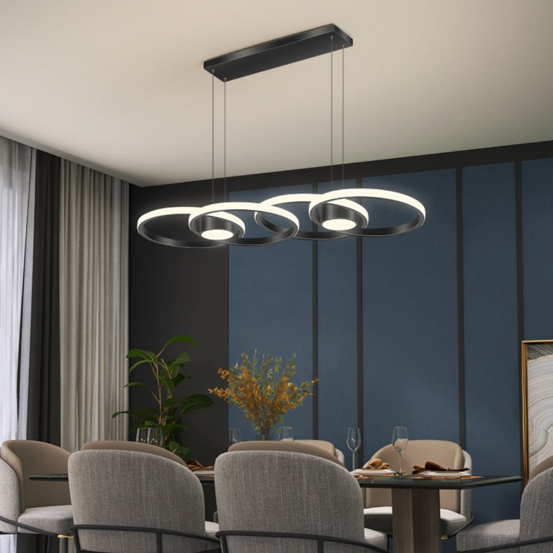 LED circulaire moderne simple de ménage pour les lumières pendantes de restaurant