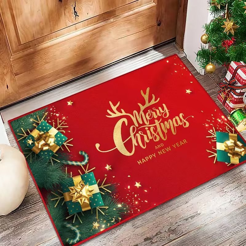 Christmas Series Carpet For Home Use