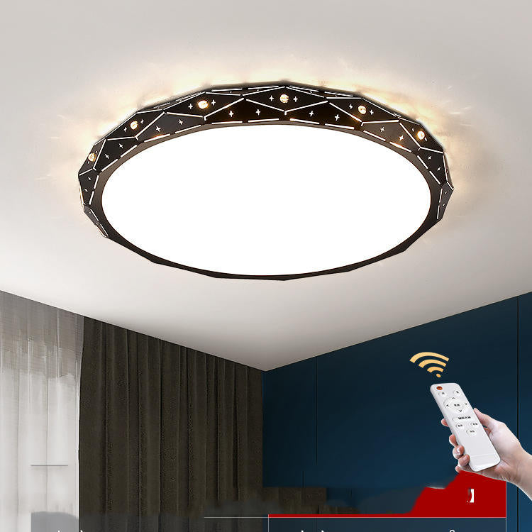 Lampes de plafond rondes à LED pour chambre de luxe légère