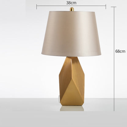 Lampe de bureau d'art de luxe pour chambre modèle de créateur