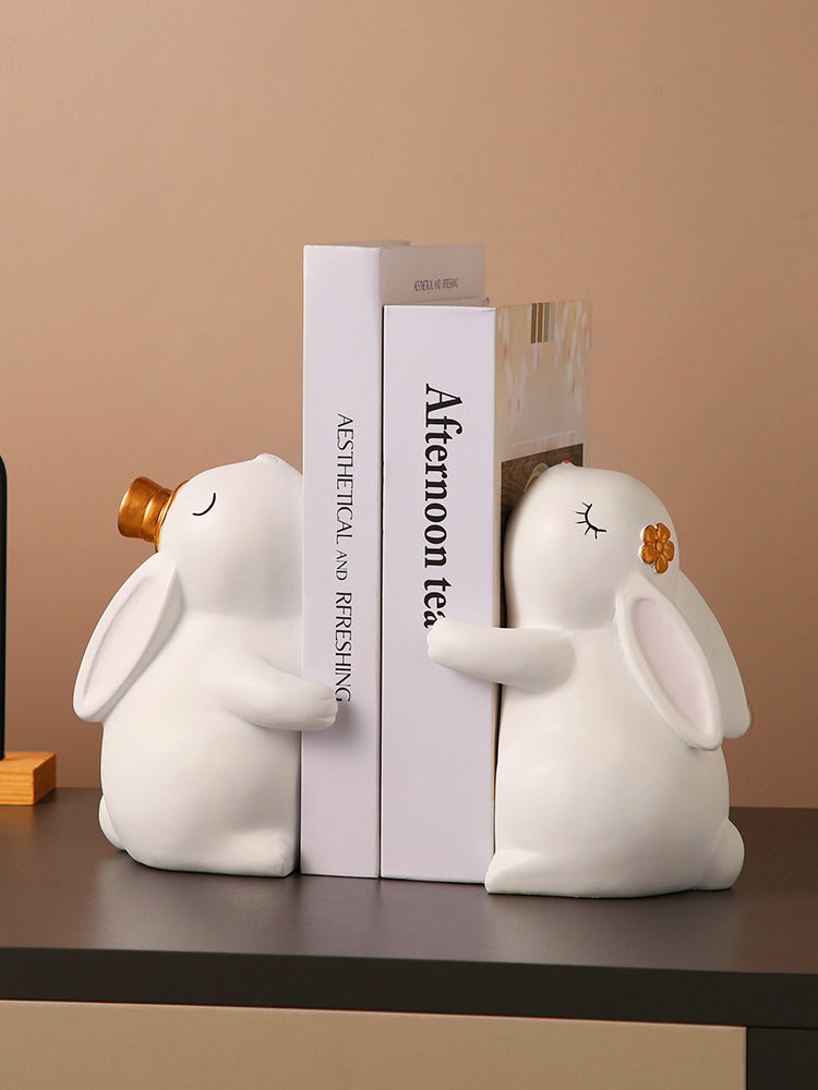 Modern Bookstall Rabbit Ornaments Household Accessories