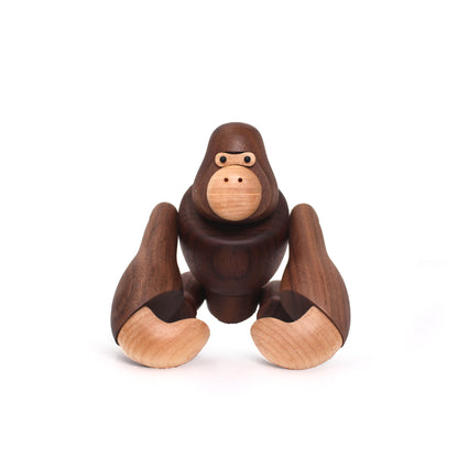 Wooden Crafts Gorilla Creative Ornaments