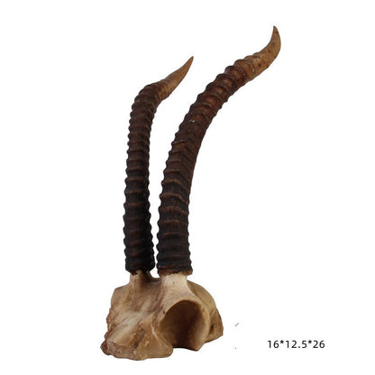 Sheep Horn Animal Skull Home Decoration