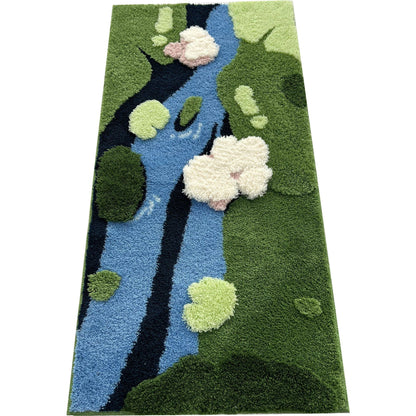 Bedside Bedroom Splicing Living Room Moisture-proof Floor Mat