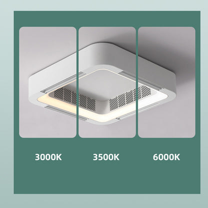 Luz de ventilador de techo sin hojas Square Intelligence