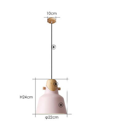 La lampe à suspension intelligente est moderne et simple